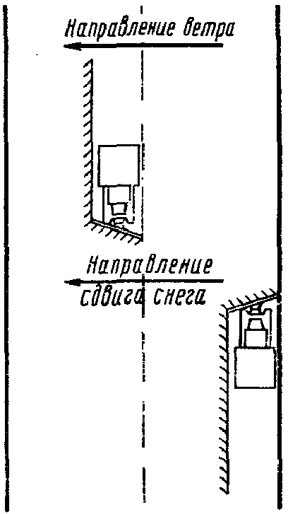 Патрульная очистка дороги при сильном ветре